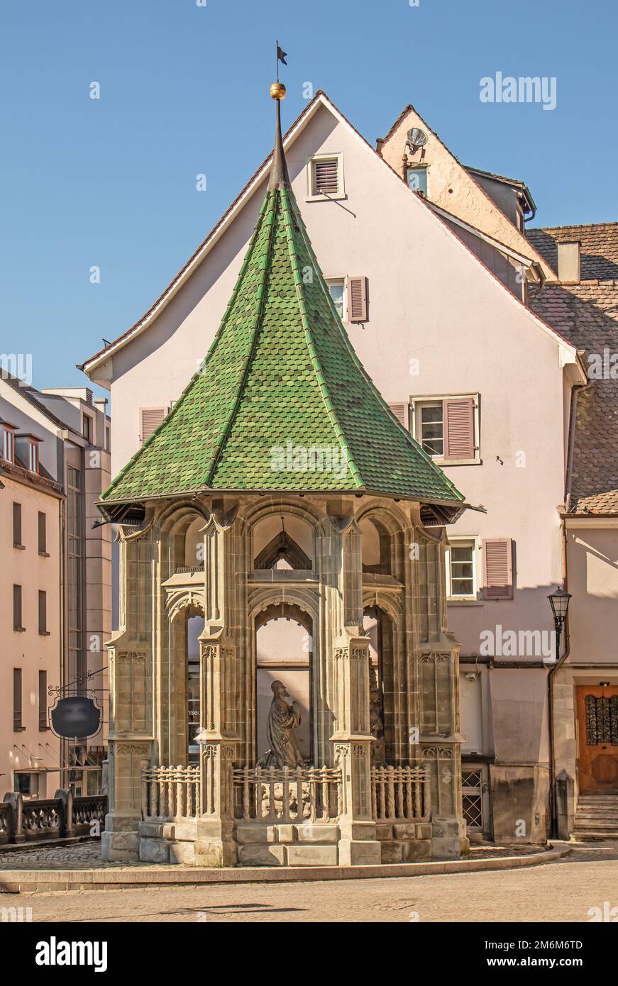 Ölberg in St. Nicholas Minster, Ãœberlingen am Bodensee Stockfoto