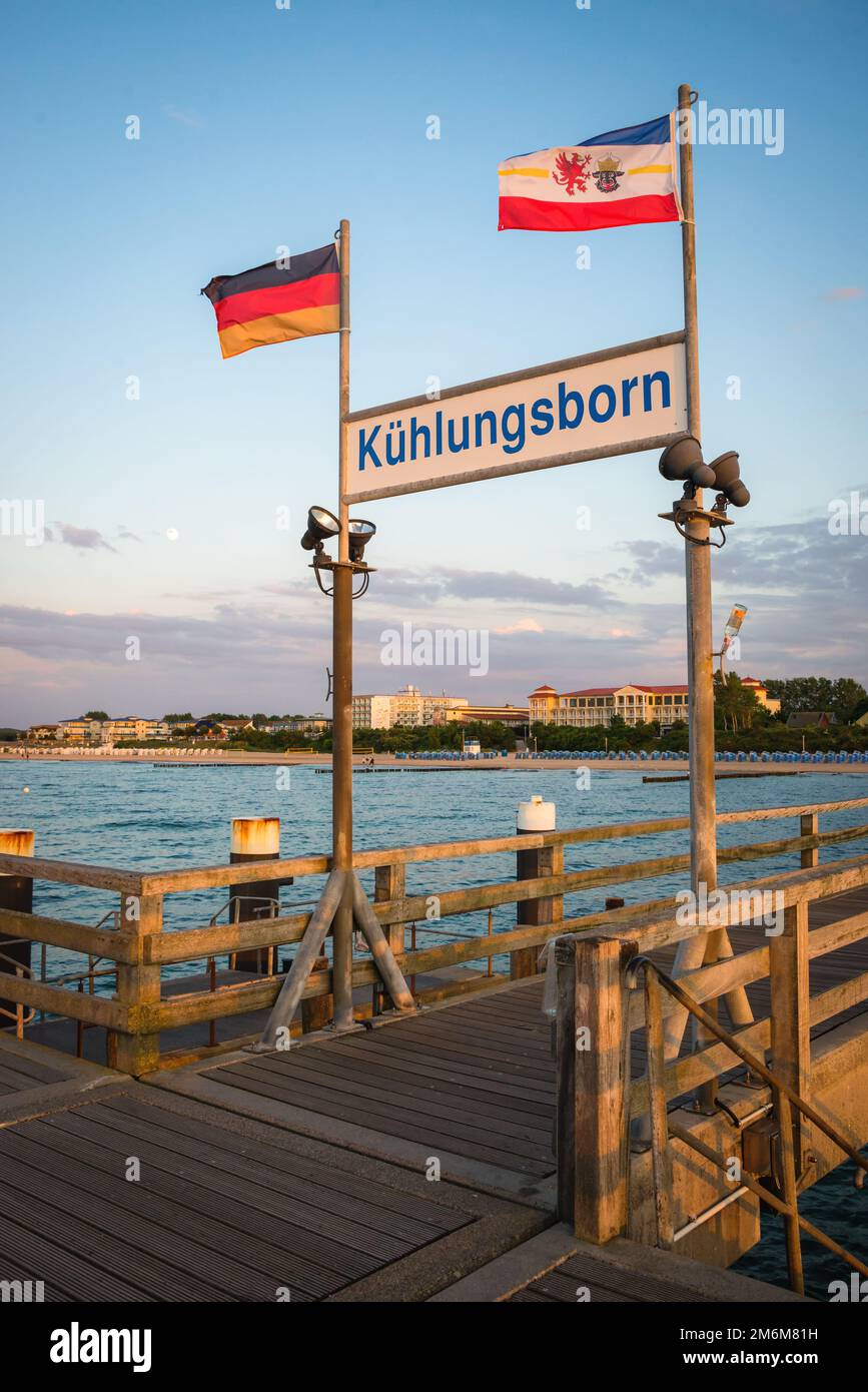 Kuehlungsborn, Ostsee, Mecklenburg-Vorpommern, Deutschland Stockfoto