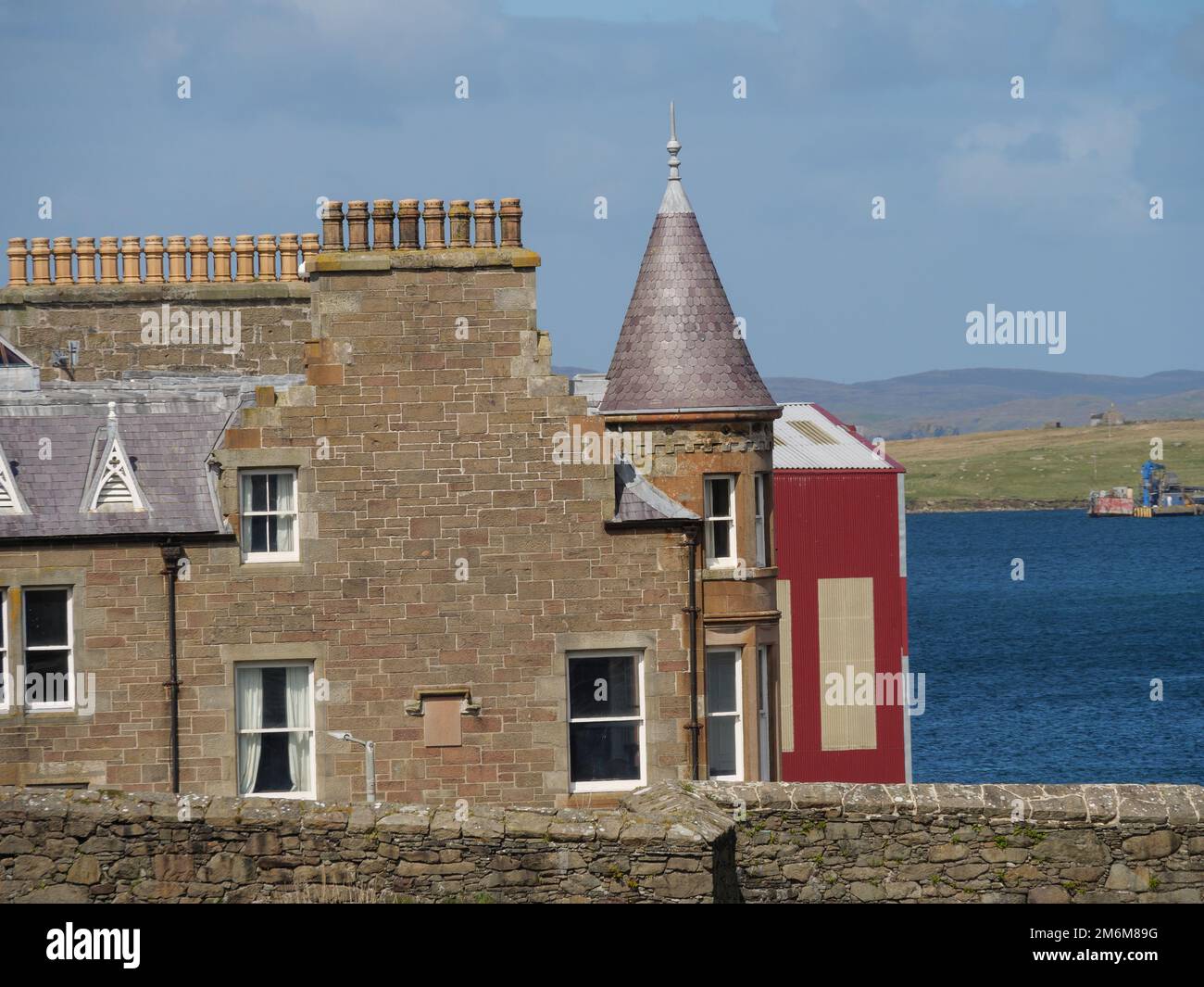 Lerwick auf der shetland-Insel Stockfoto