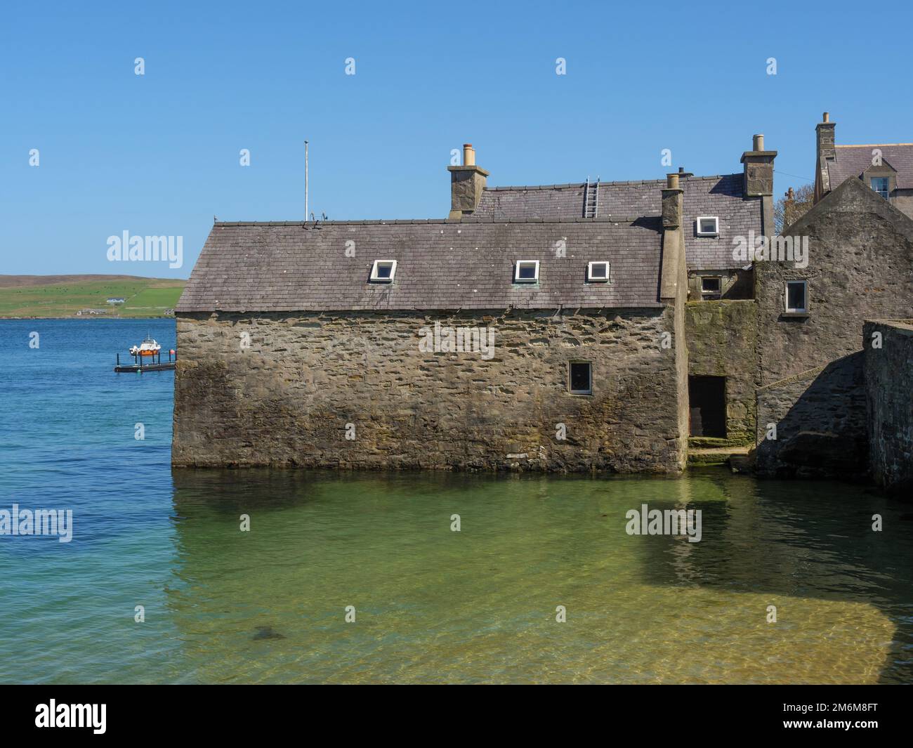 Lerwick auf der shetland-Insel Stockfoto