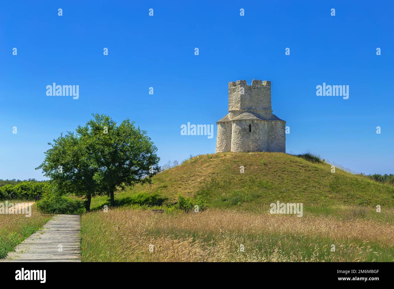 Kirche St. Nikolaus, Nin, Croaria Stockfoto