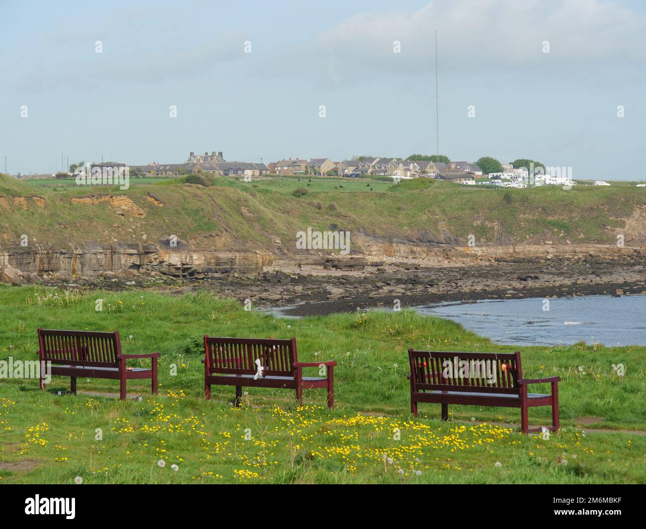 Tynemouth in England Stockfoto