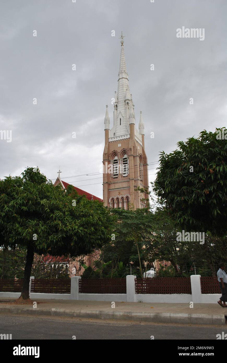 Straßenleben in Yangoon 2012 Stockfoto