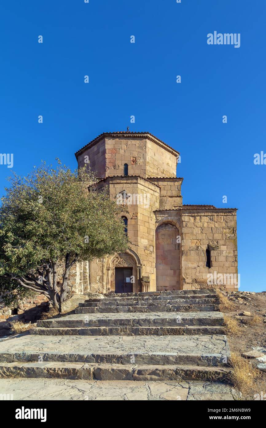 Kloster Jvari, Georgia Stockfoto
