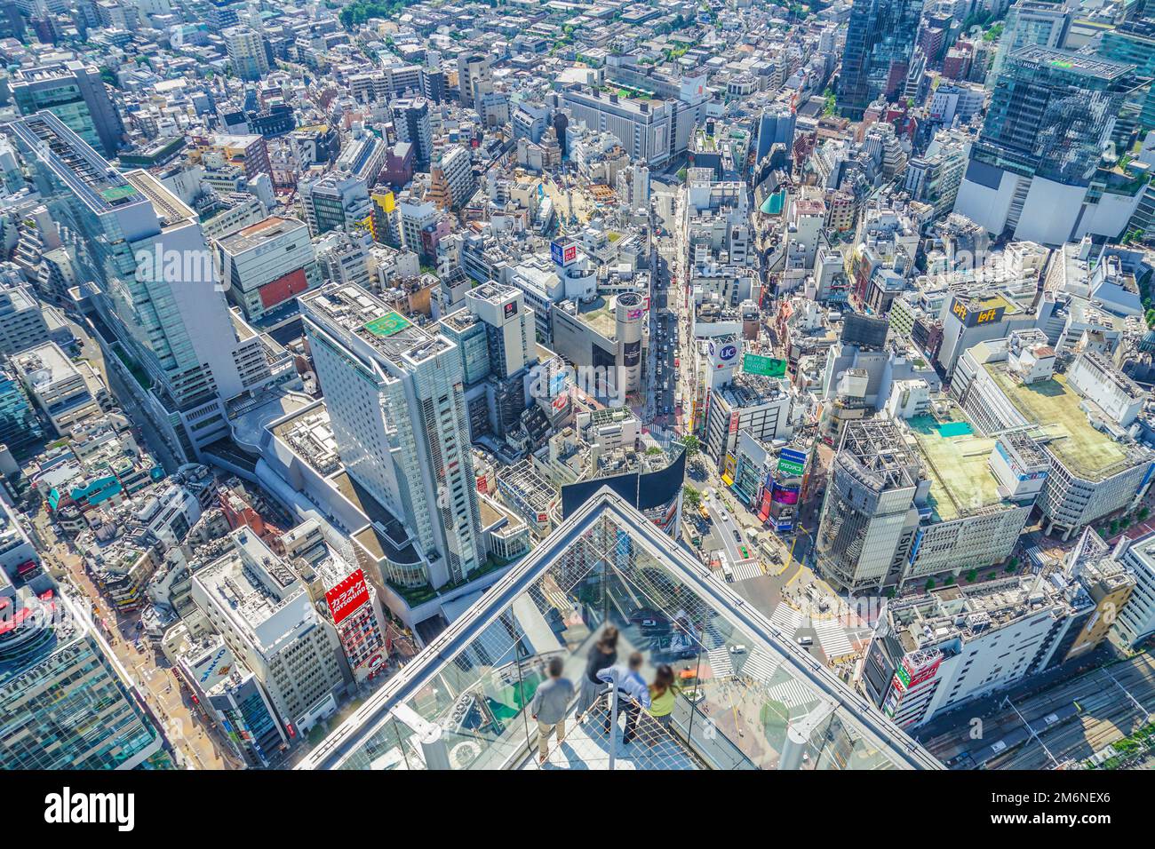 Shibuya Sky Aussichtsplattform (Shibuya-ku, Tokio) Stockfoto