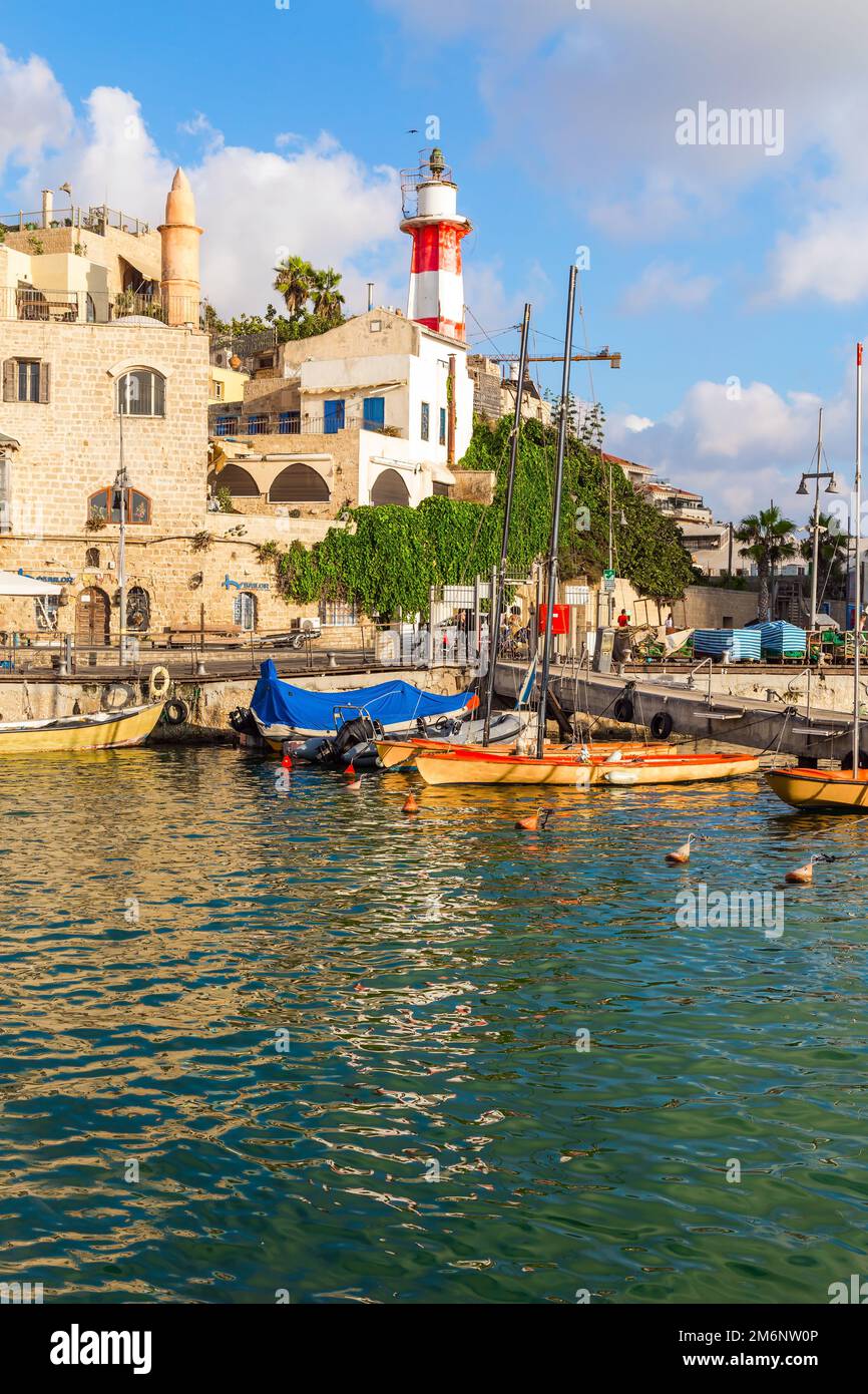 Old Yaffo - antike Städte der Welt Stockfoto