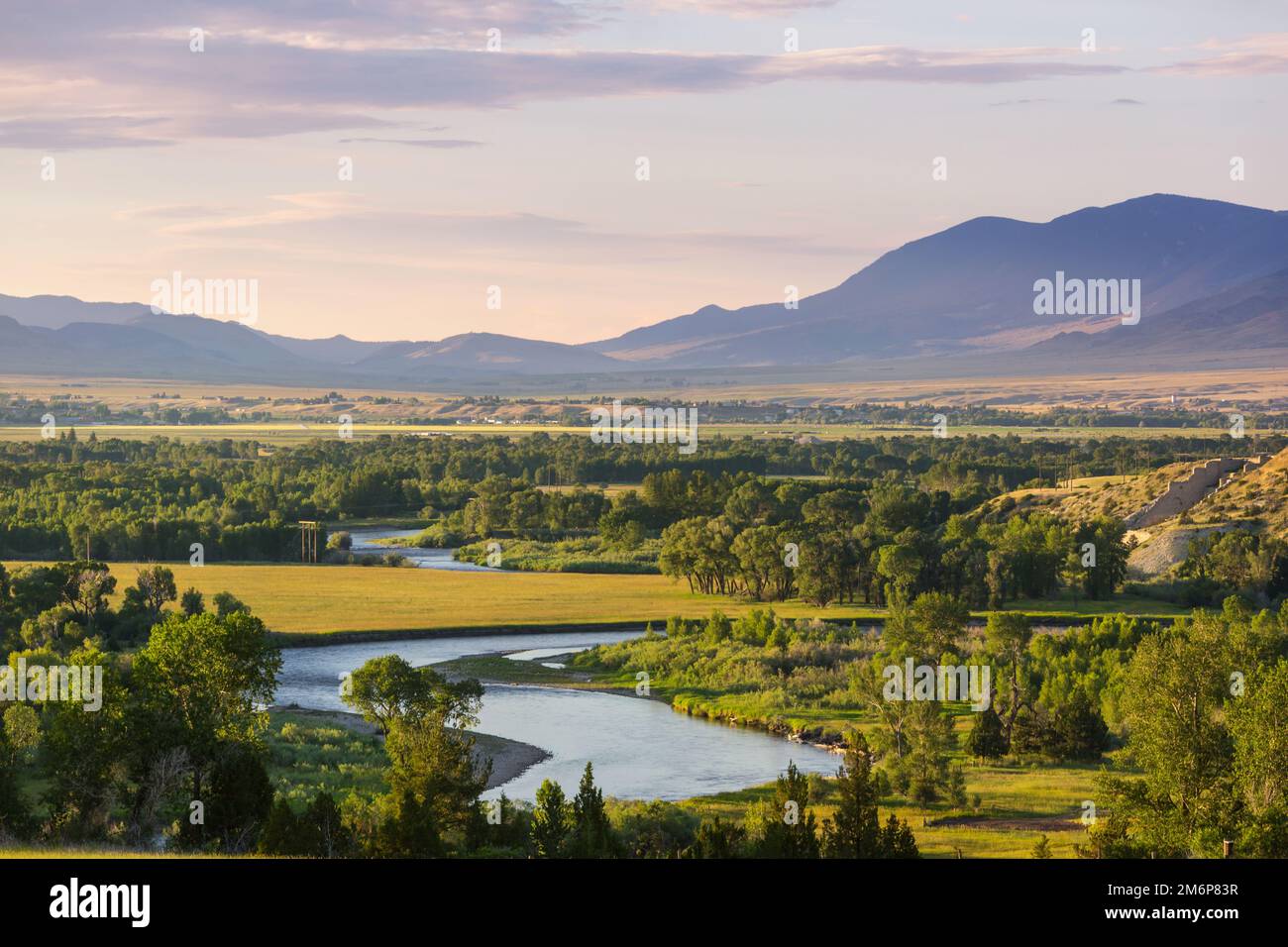 Ländliche Landschaften Stockfoto