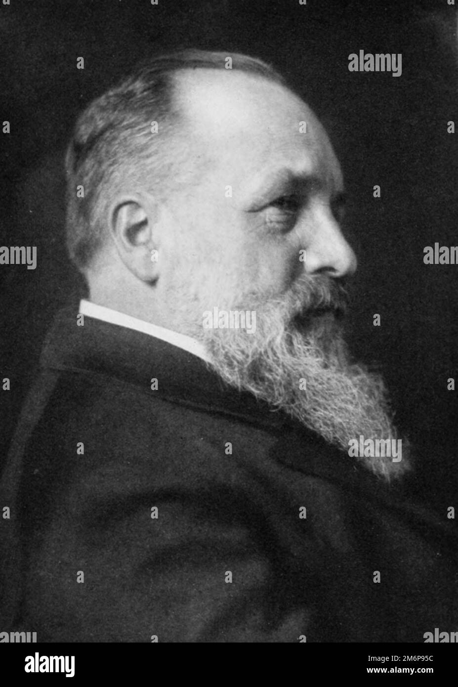 Carl Eduard Sachau (20. Juli 1845 – 17. September 1930) Stockfoto