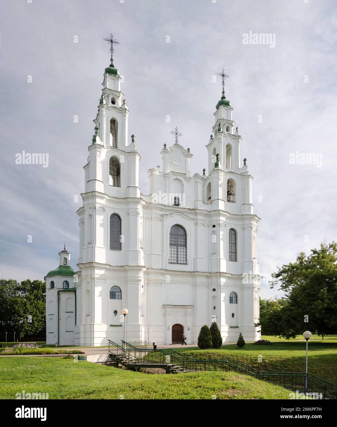 Orthodoxe Sophienkathedrale in der Stadt Polotsk, dem ältesten Tempel in Belarus Stockfoto