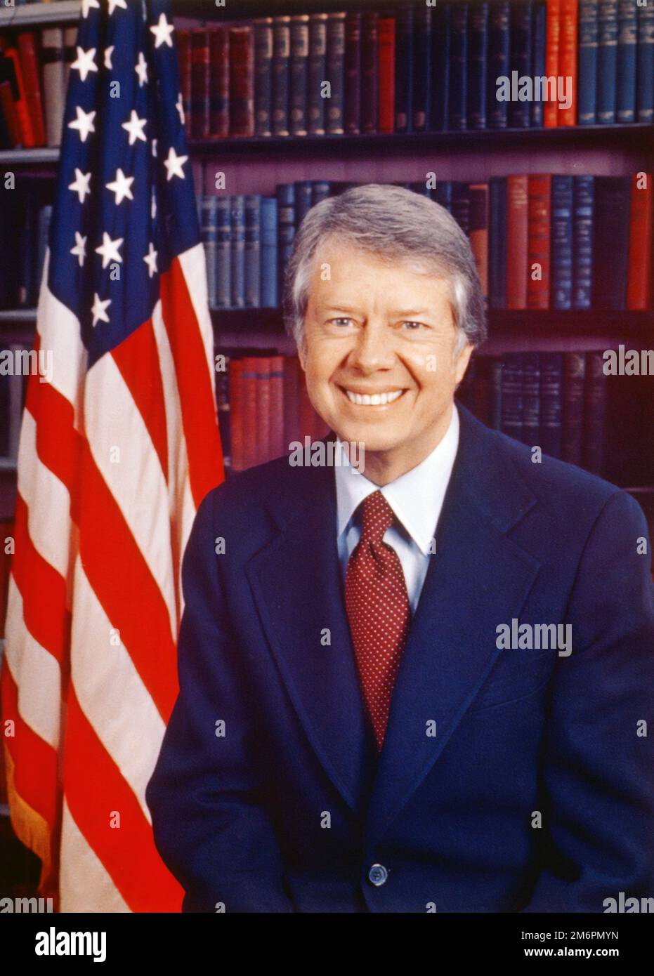 Jimmy Carter, ehemaliger Präsident der Vereinigten Staaten, 1977 Stockfoto