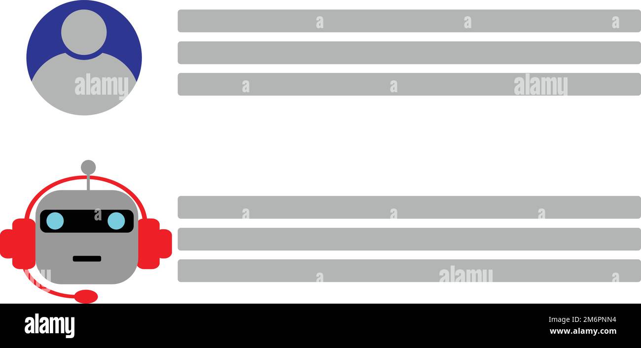 Chat-gpt-Arbeitsmethode und Szenario mit Protokoll- und Chat-gpt-Symbol. Stock Vektor