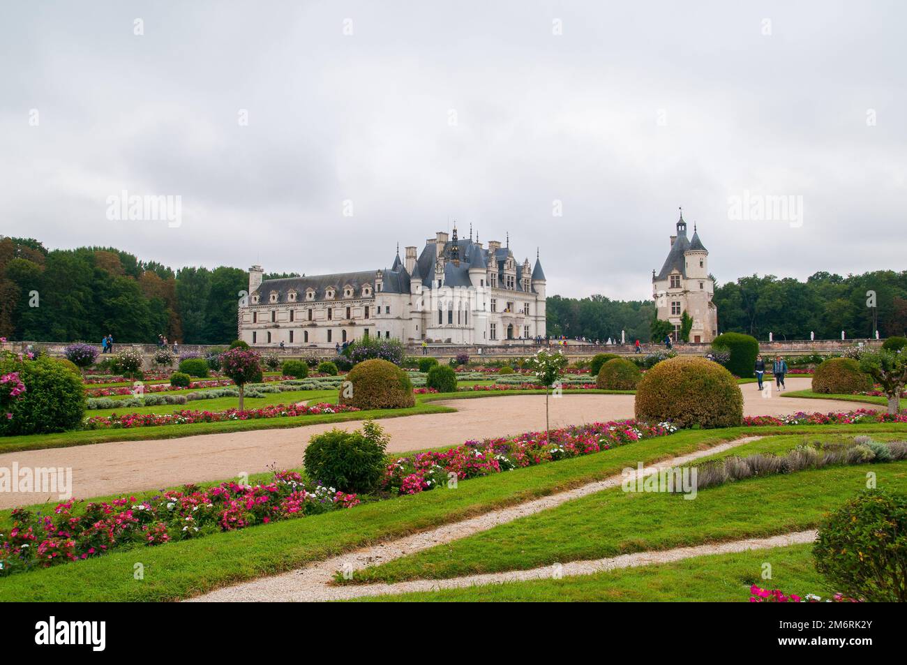 Das Chateau de Chenonceau ist ein französisches Chteau am Fluss Cher, in der Nähe des kleinen