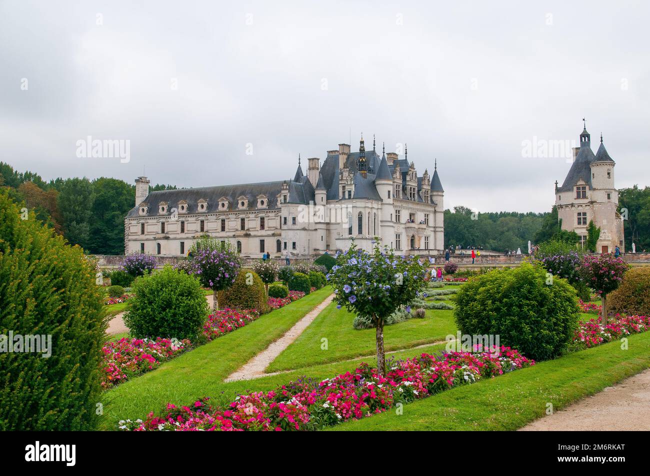 Das Chateau de Chenonceau ist ein französisches Chteau am Fluss Cher, in der Nähe des kleinen