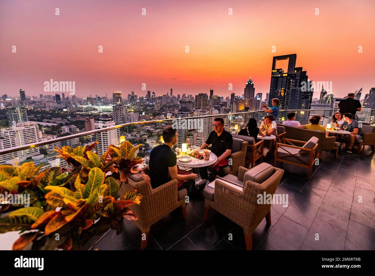 Sofitel Dachbar, Bangkok, Thailand Stockfoto