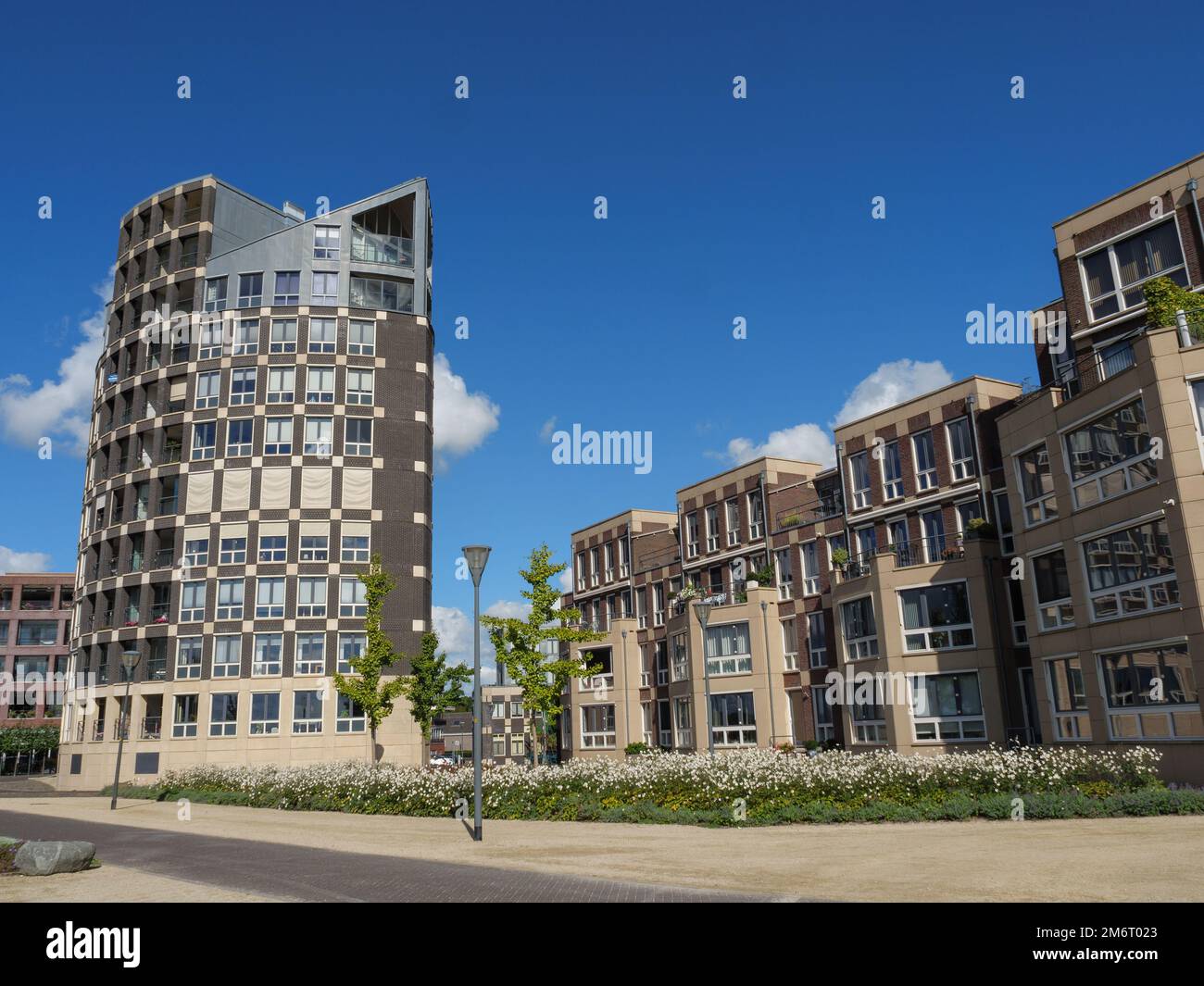 Doesburg am Fluss Ijssel Stockfoto