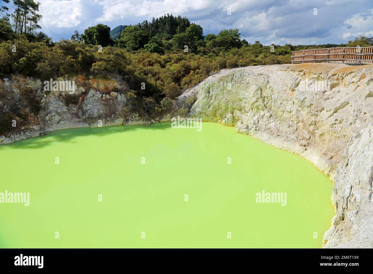 Devil's Bath - Neuseeland Stockfoto