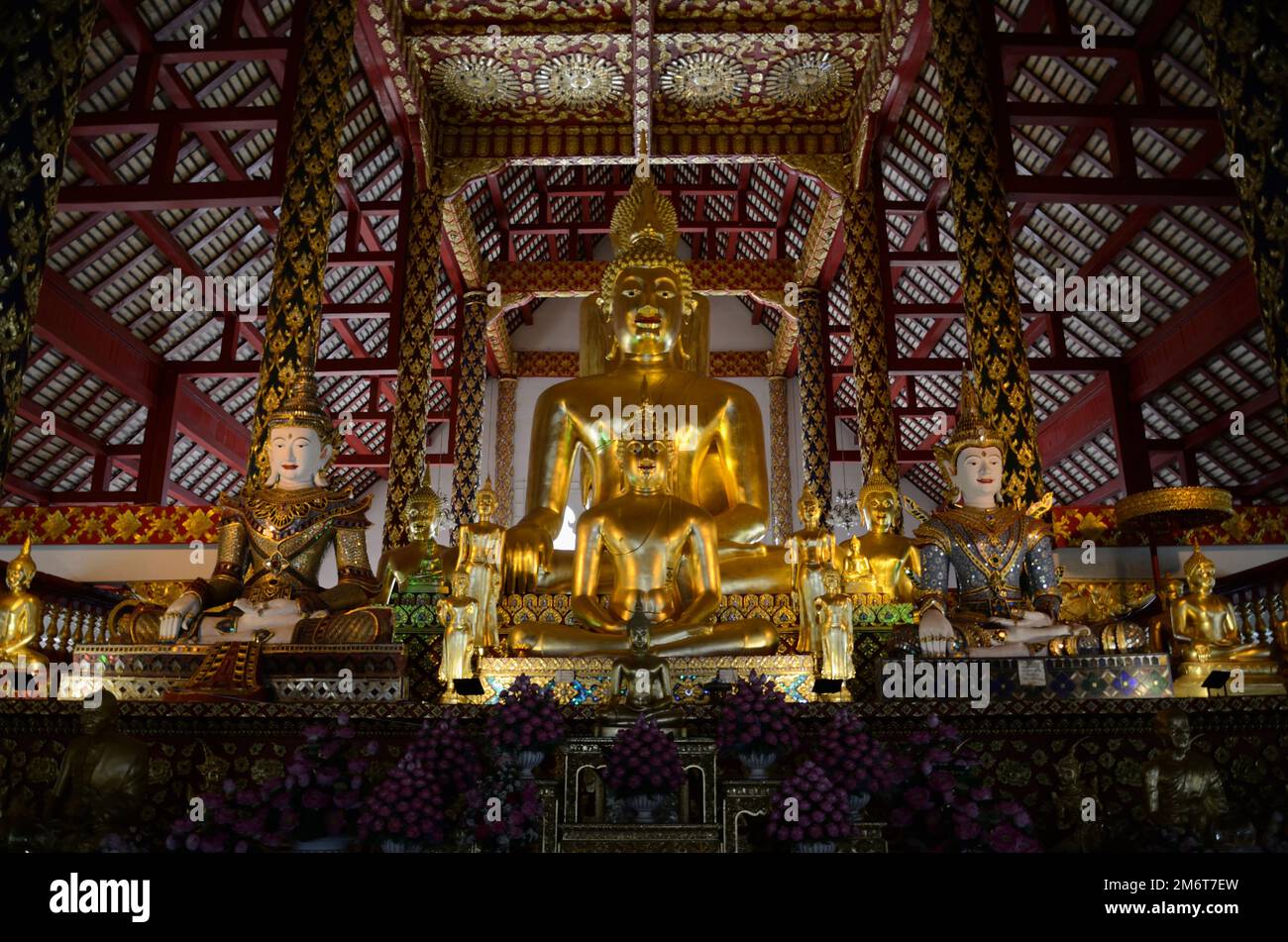 Wat Suan Dok, Chiang Mai, Thailand, Asien Stockfoto