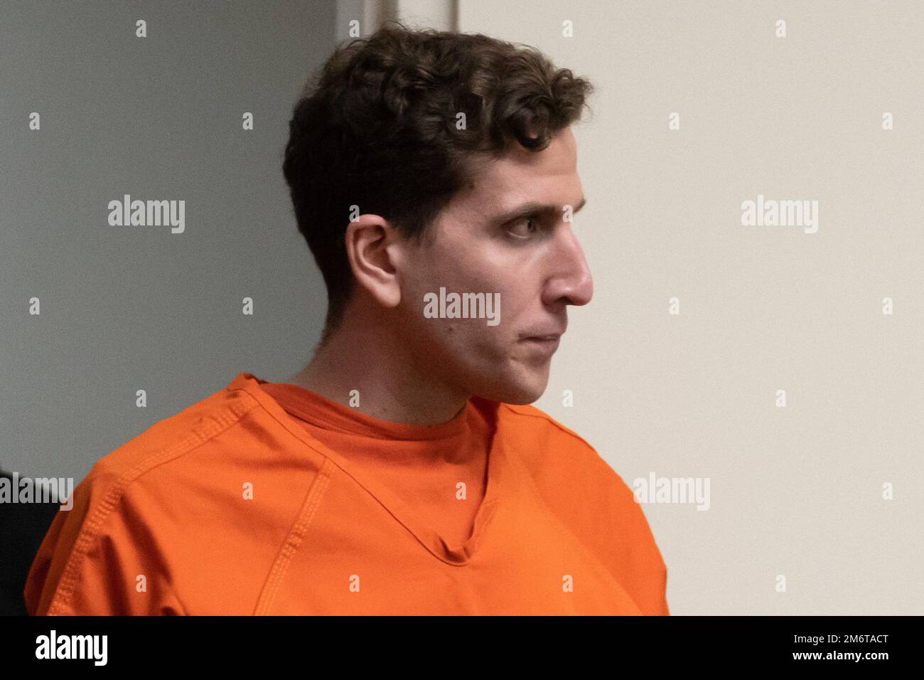 Bryan Kohberger, Left, der beschuldigt wird, im November 2022 vier