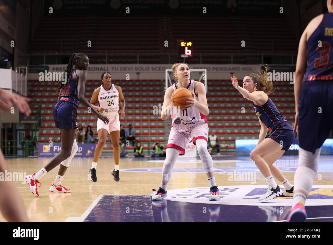 Sassari, Sassari, Italien, 05. Januar 2023, Anna Makurat (Dinamo Banco ...