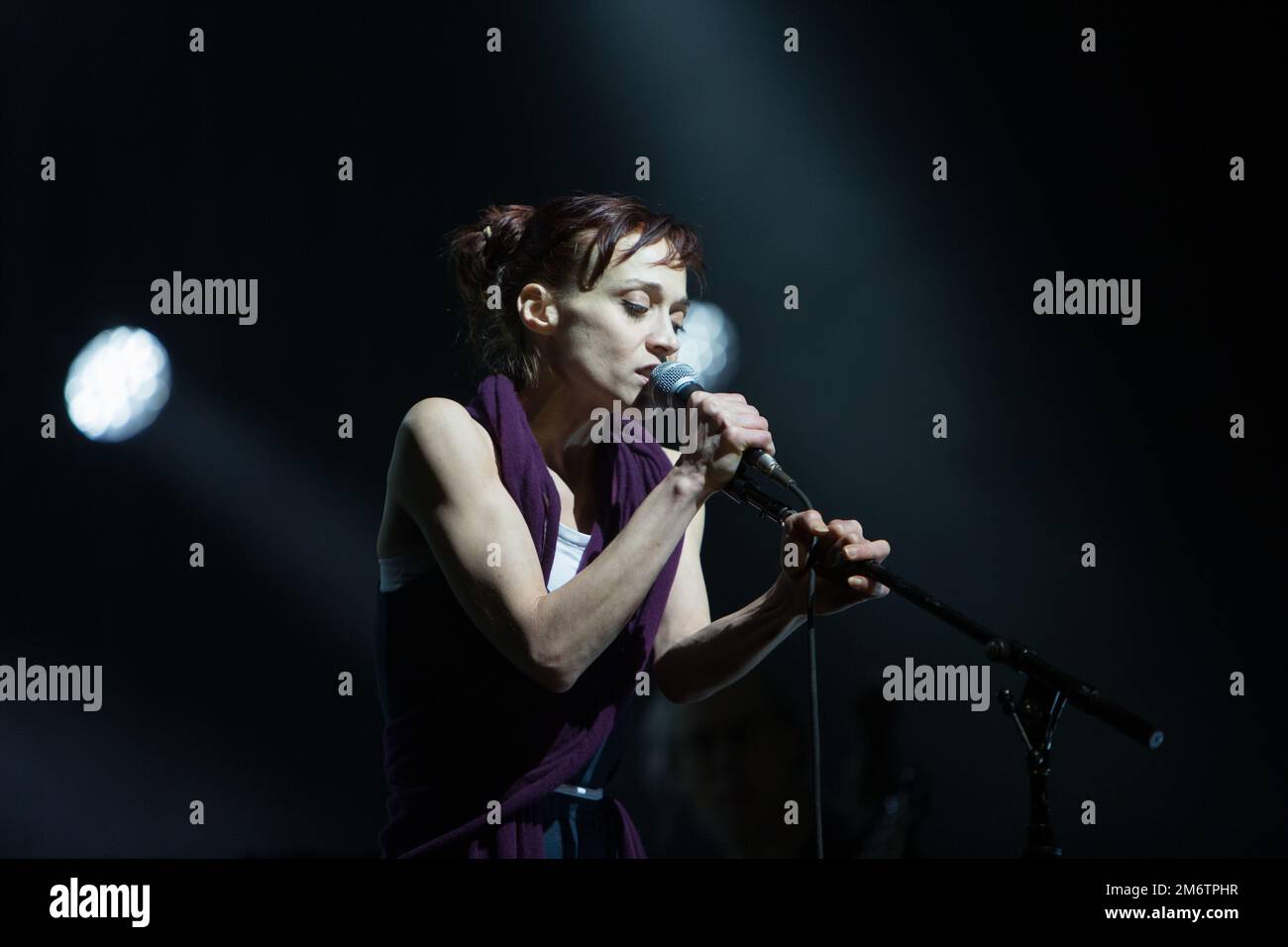 Fiona Apple tritt im Count Basie Theatre auf Stockfoto