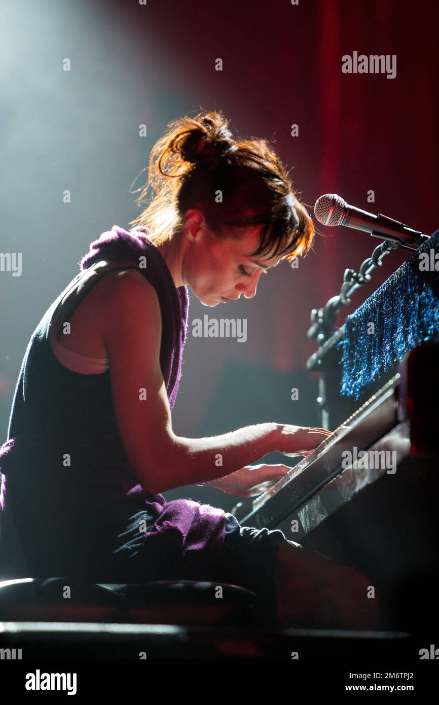 Fiona Apple tritt im Count Basie Theatre auf Stockfoto