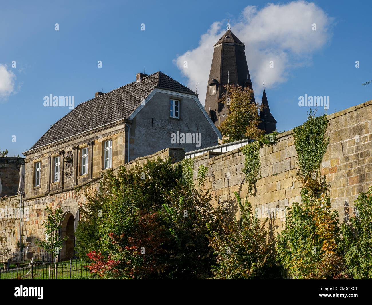Die Stadt Bad Bentheim in deutschland Stockfoto