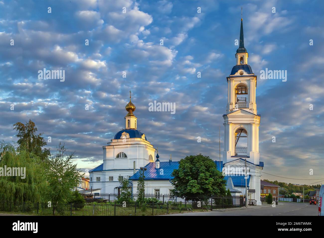 Kirche der Verkündigung der Heiligen Jungfrau, Kineshma, Russland Stockfoto