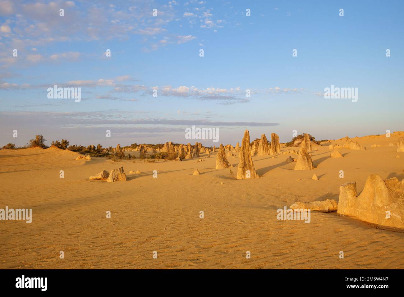 Pinnacles Desert im Nambung-Nationalpark Australien Stockfoto