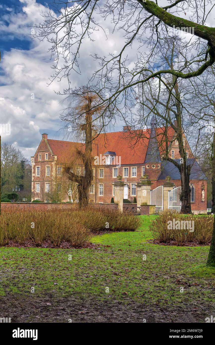 Schloss Hülshoff, Deutschland Stockfoto
