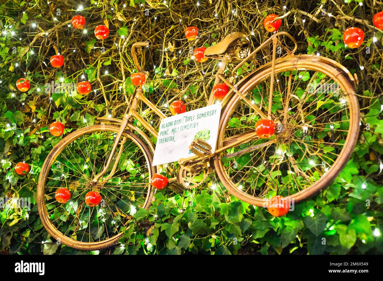 Advent in Zagreb Stockfoto