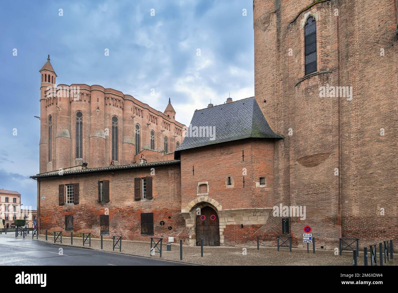 Berbie-Palast und Albi-Kathedrale, Frankreich Stockfoto