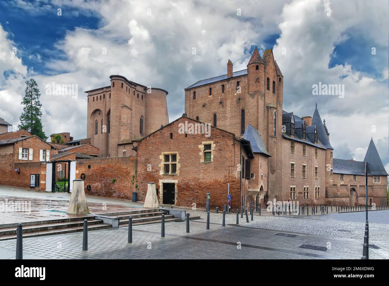 Berbie Palace, Albi, Frankreich Stockfoto