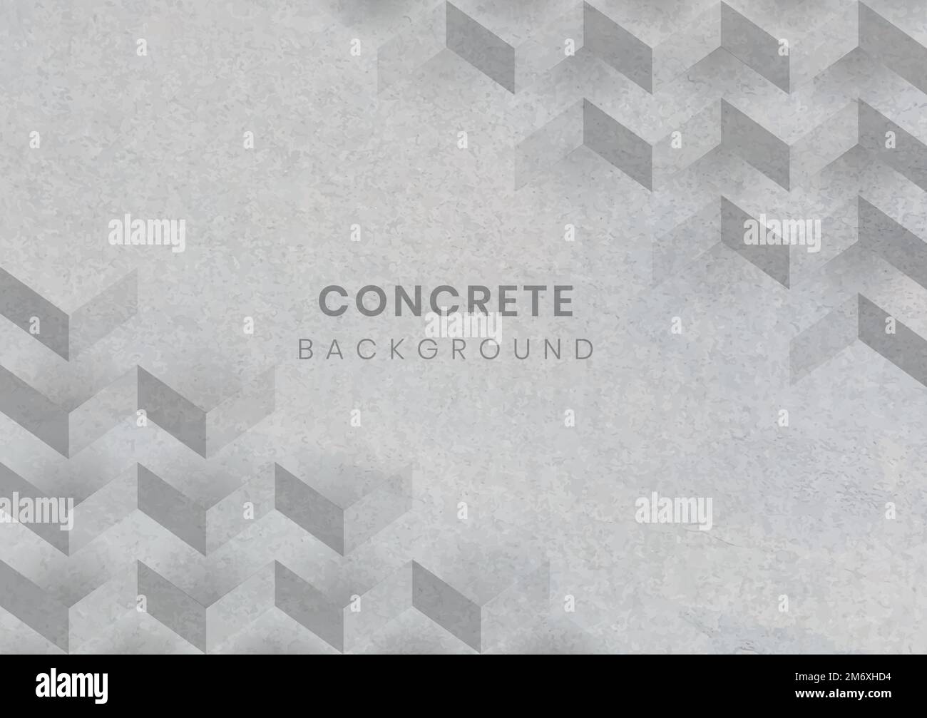 Grauer Beton-Hintergrund-Design-Vektor Stock Vektor
