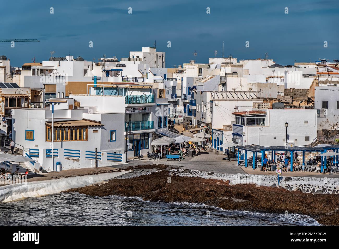 El Cotillo kleines atlantisches Dorf auf Fuerteventura, Spanien Stockfoto