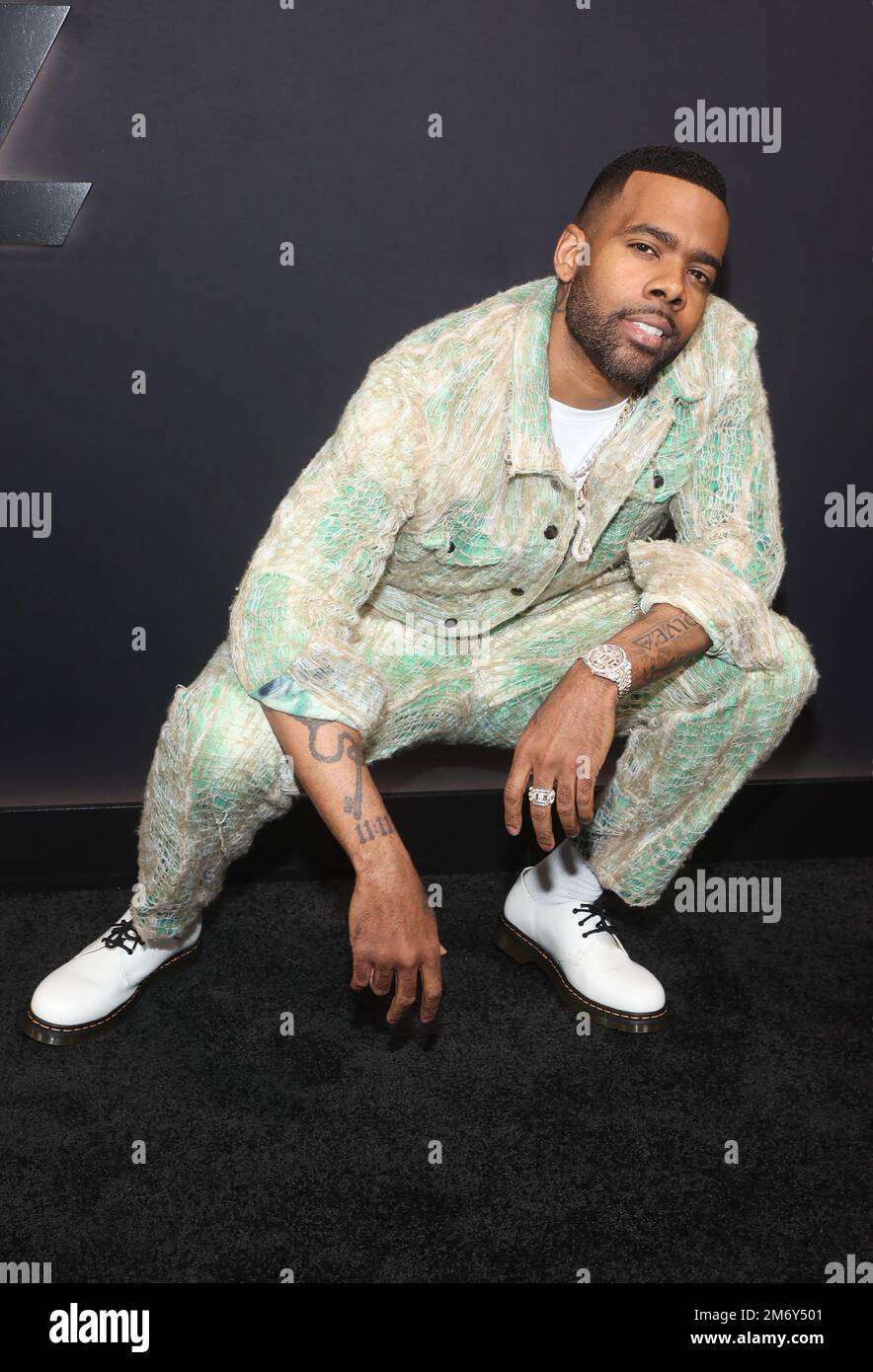 5. Januar 2022 - Hollywood, Kalifornien - Mario. Premiere der Starz-„BMF“-Staffel 2 im TCL Chinese Theatre in Hollywood. (Kreditbild: © FS/AdMedia via ZUMA Press Wire) Stockfoto