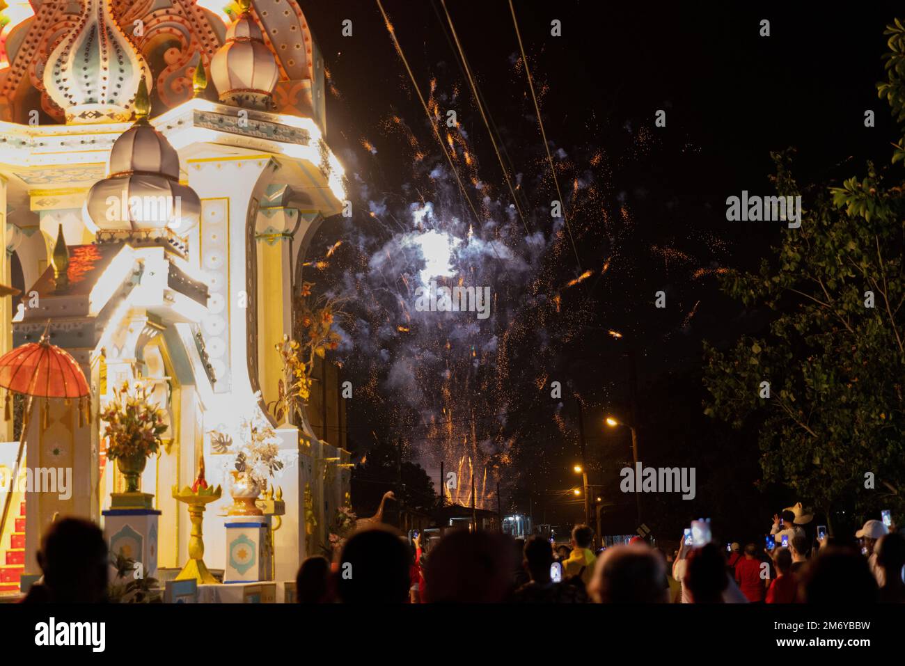 Parrandas de Zulueta Villa Clara Cuba Stockfoto