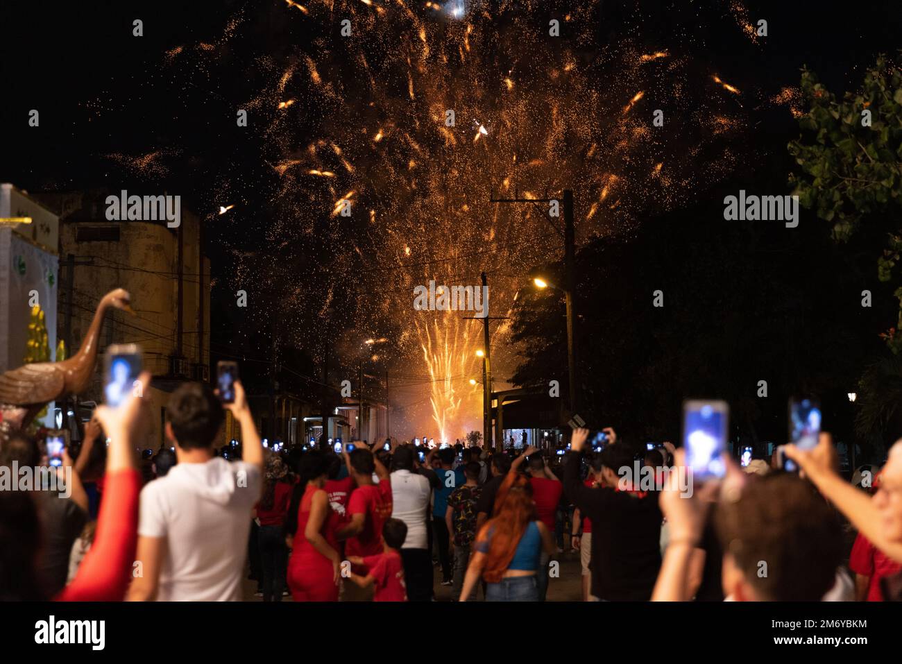 Parrandas de Zulueta Villa Clara Cuba Stockfoto