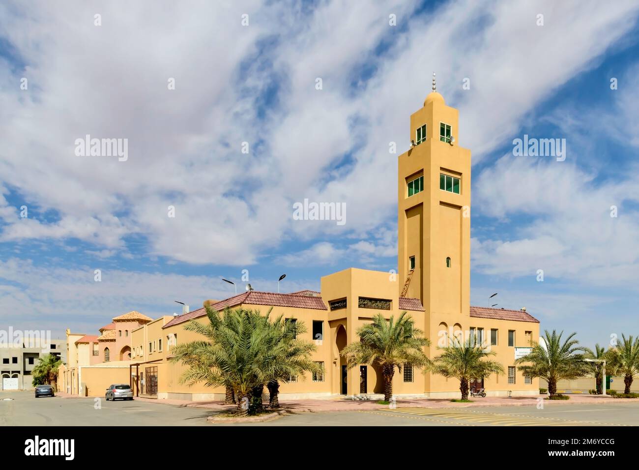 Moschee - Seitenansicht Stockfoto