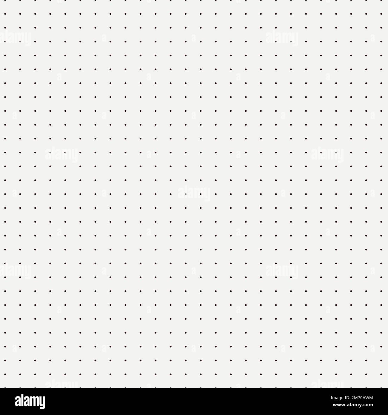 Polka-Punkte oder Kugelzapfen-Textur. Nahtloses Schwarzweißmuster. Gepunkteter Hintergrund. Weiches abstraktes geometrisches Muster. Stock Vektor