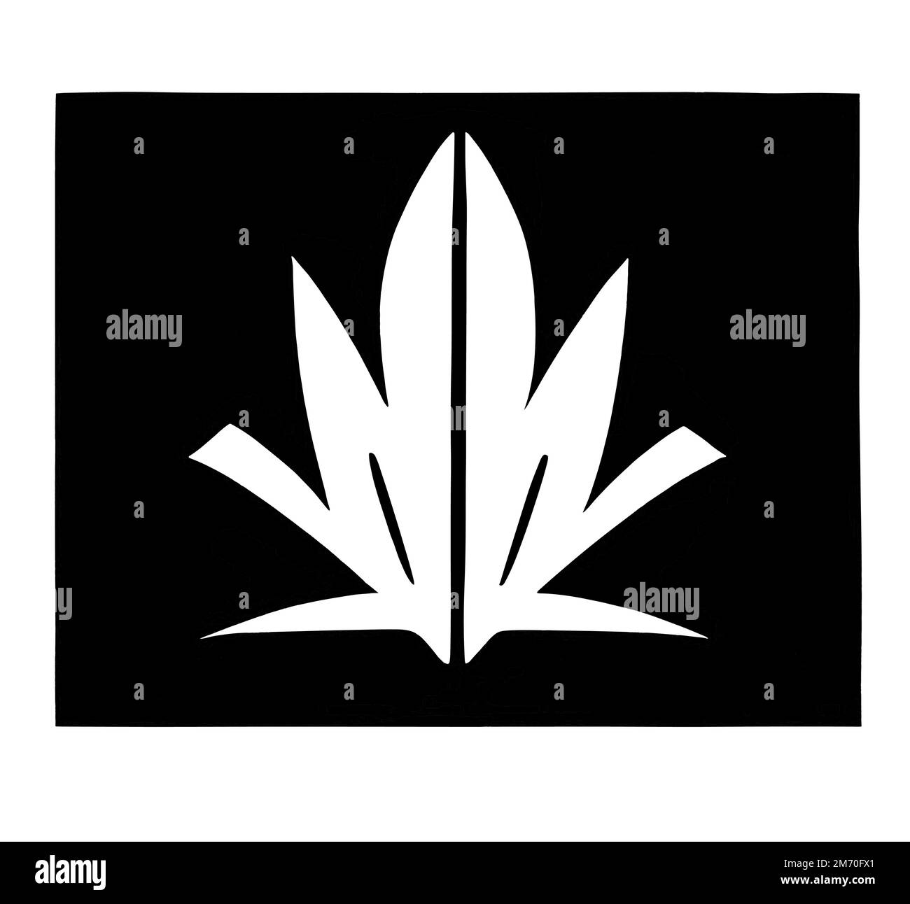 Eine Vektordarstellung eines Logodesigns für Unternehmen und Medien, Unternehmen und Marken Stock Vektor