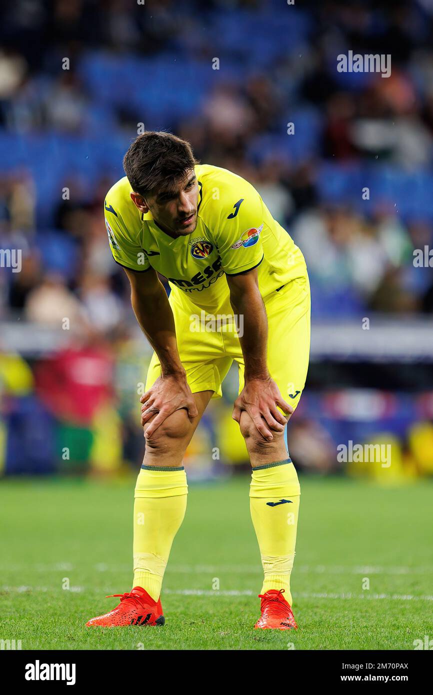 BARCELONA NOV. 9 Gerard Moreno in Aktion beim LaLigaSpiel zwischen