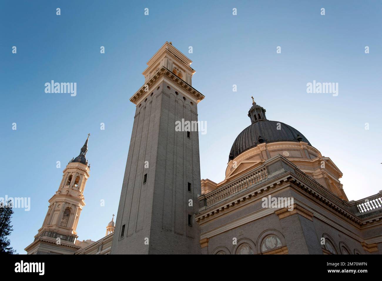 USA, San Francisco, Kalifornien. Kirche Des Heiligen Ignatius. Stockfoto