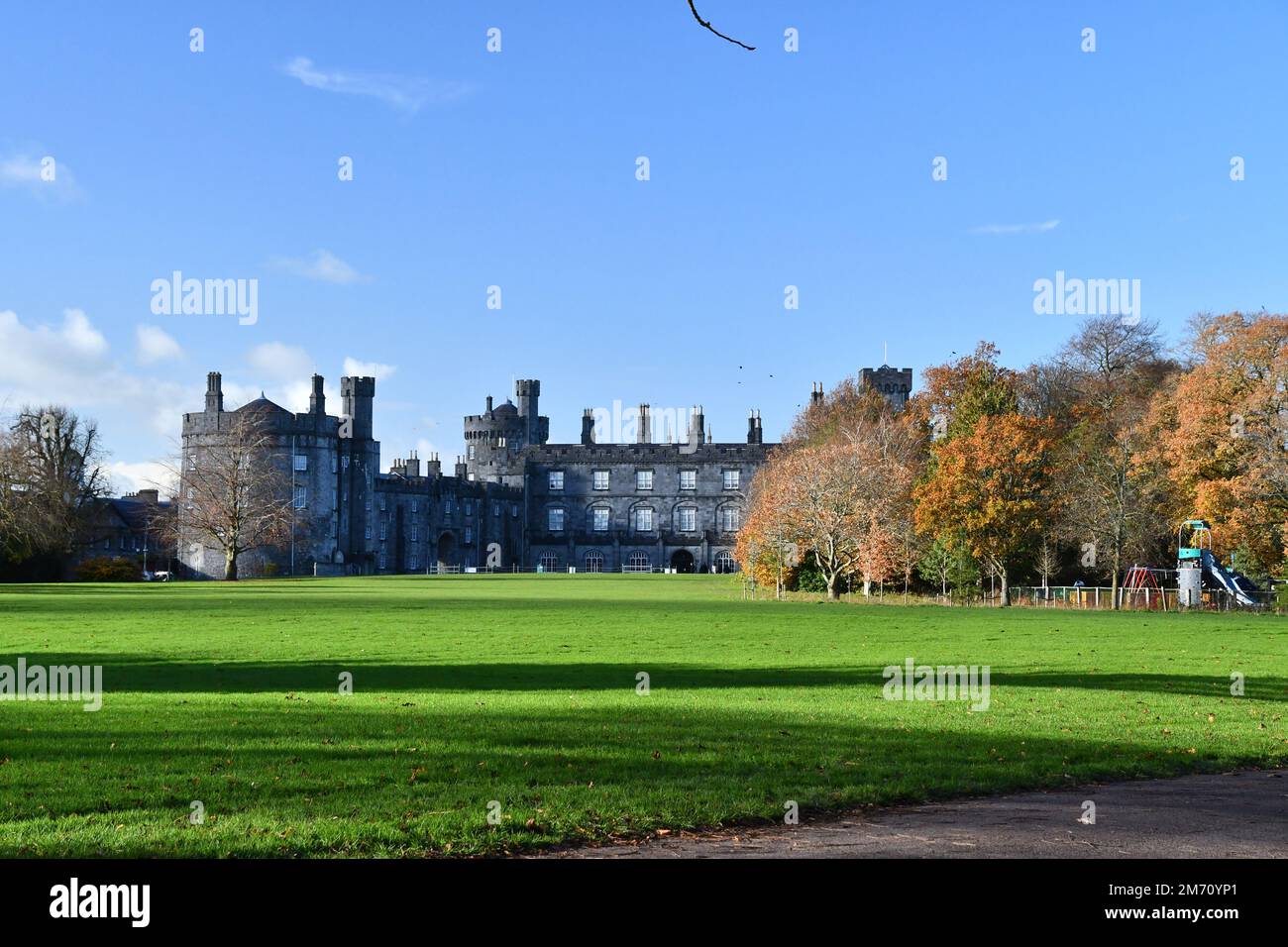 Kilkenny Castle und Parkland, Kilkenny Stockfoto