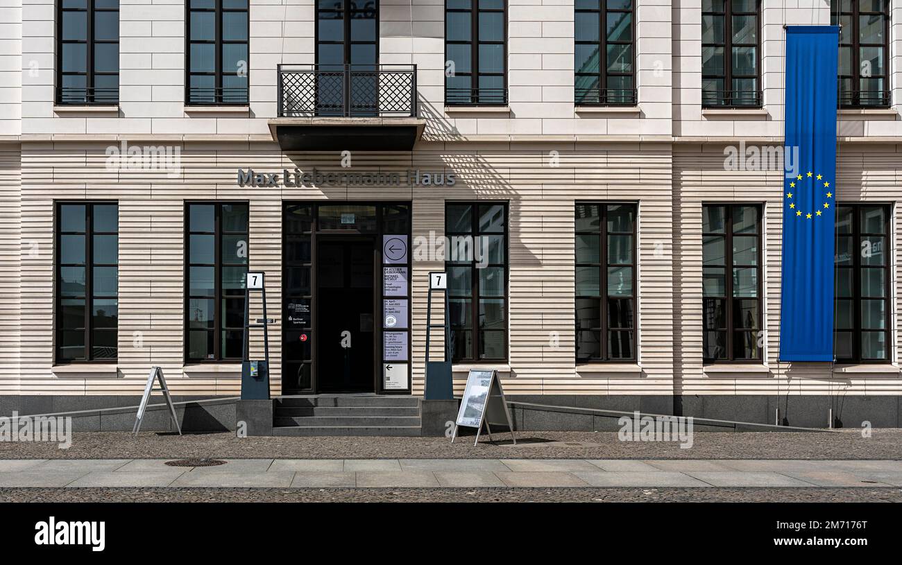 Max Liebermann Haus am Pariser Platz, Berlin Stockfoto