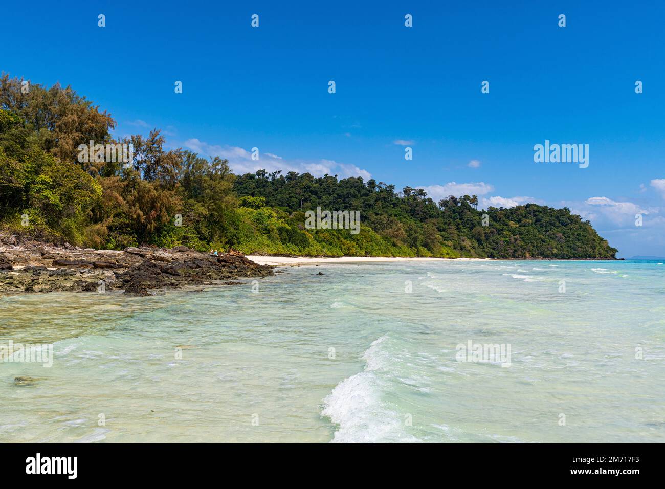 Koh Rok, Mu Ko Lanta Nationalpark, Thailand Stockfoto