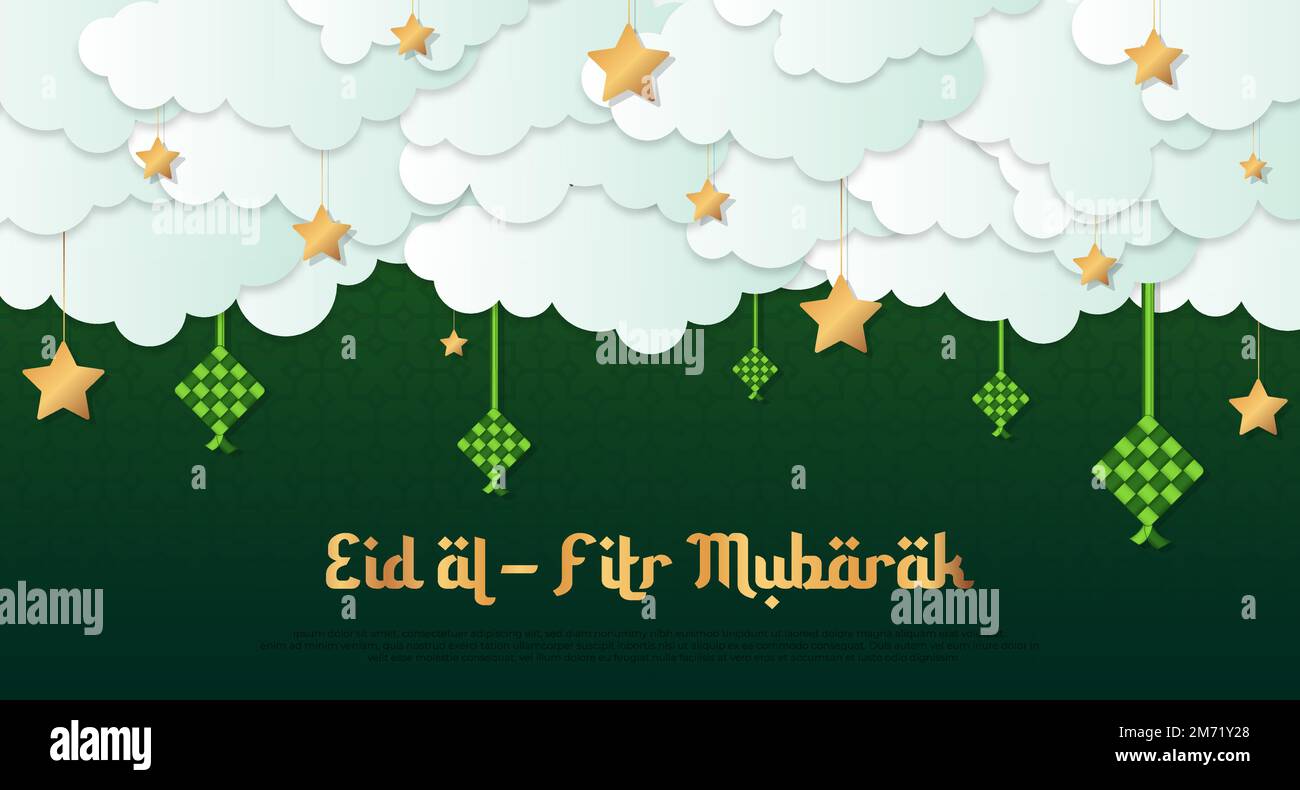Islamische Zuckerfest Grußkarte Vorlage, Abstrakt, Allah, Arab PNG und  Vektor zum kostenlosen Download