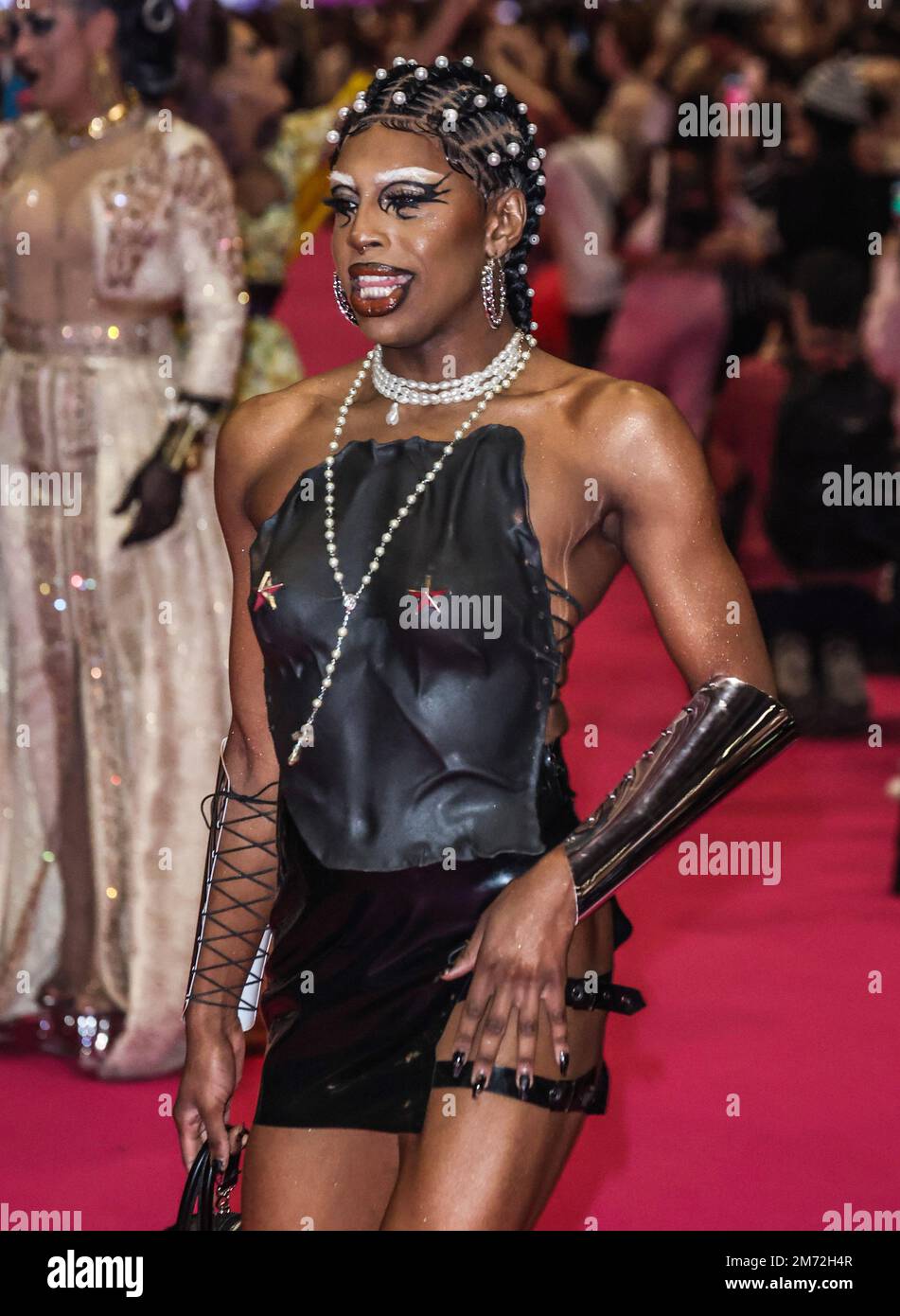 London, Großbritannien. 06. Januar 2023. Baby bei der Veröffentlichung von RuPaul's Drag Con UK 2023 in London. (Foto: Brett Cove/SOPA Images/Sipa USA) Guthaben: SIPA USA/Alamy Live News Stockfoto