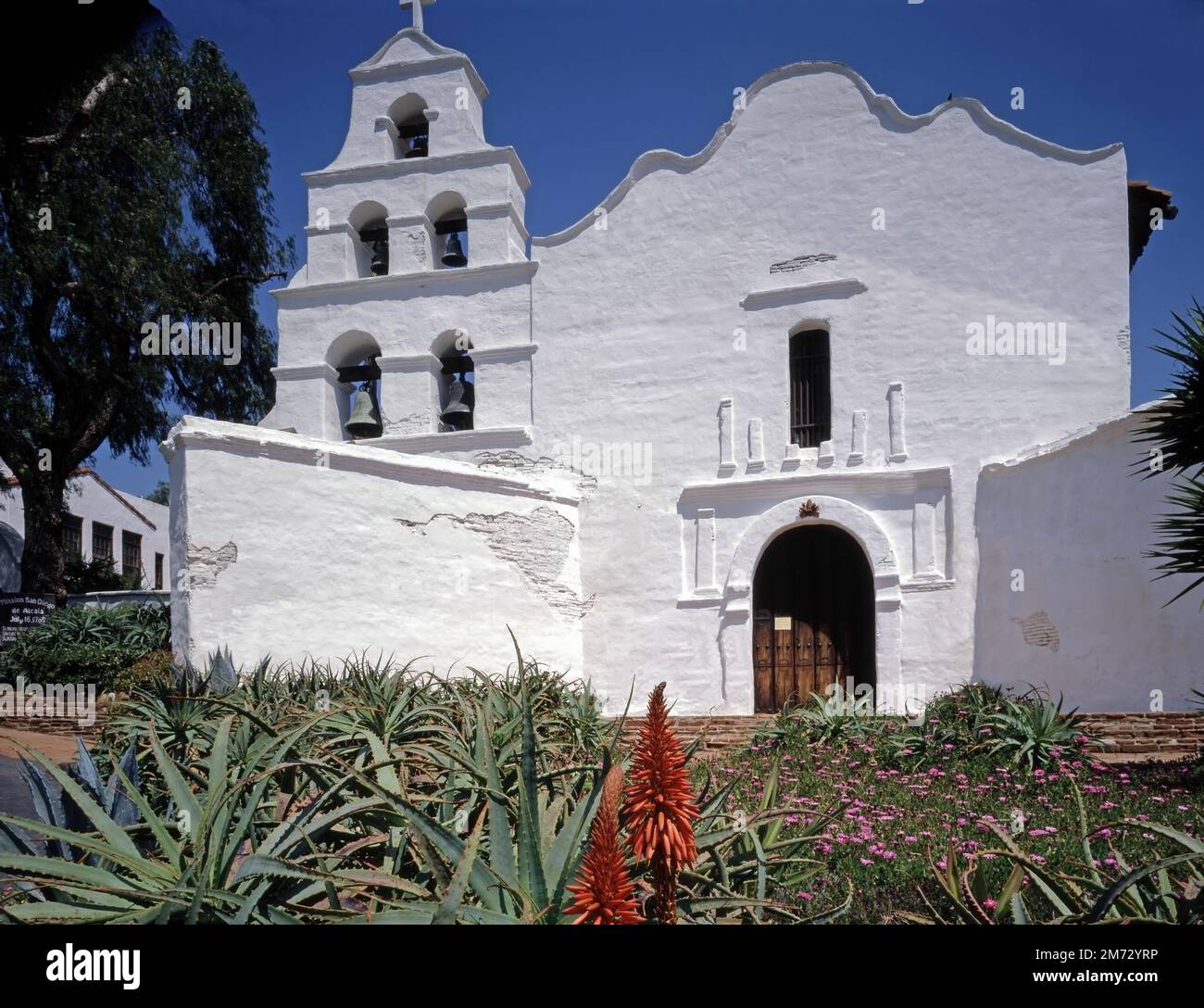 Mission San Diego de Alcala, California Stockfoto