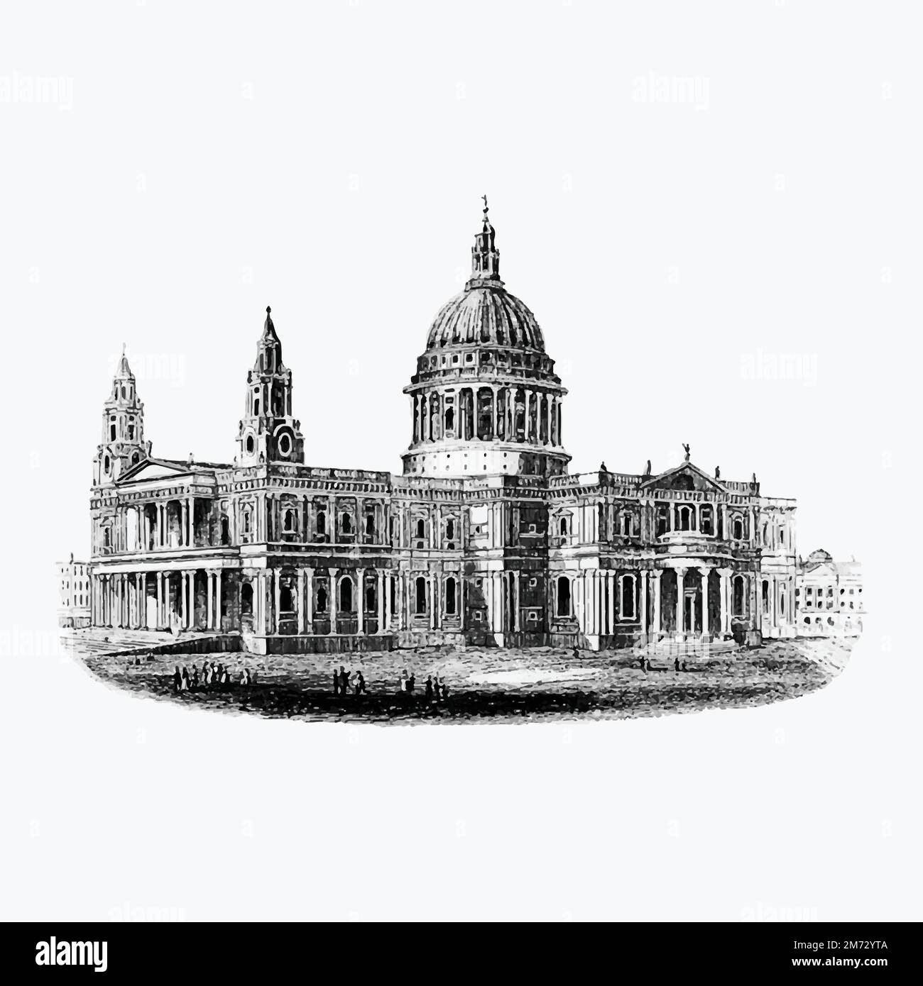 Illustration für Londoner Gebäude Stock Vektor