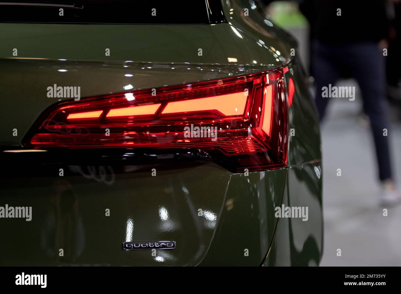 Elegantes Audi Code Laden Bilder